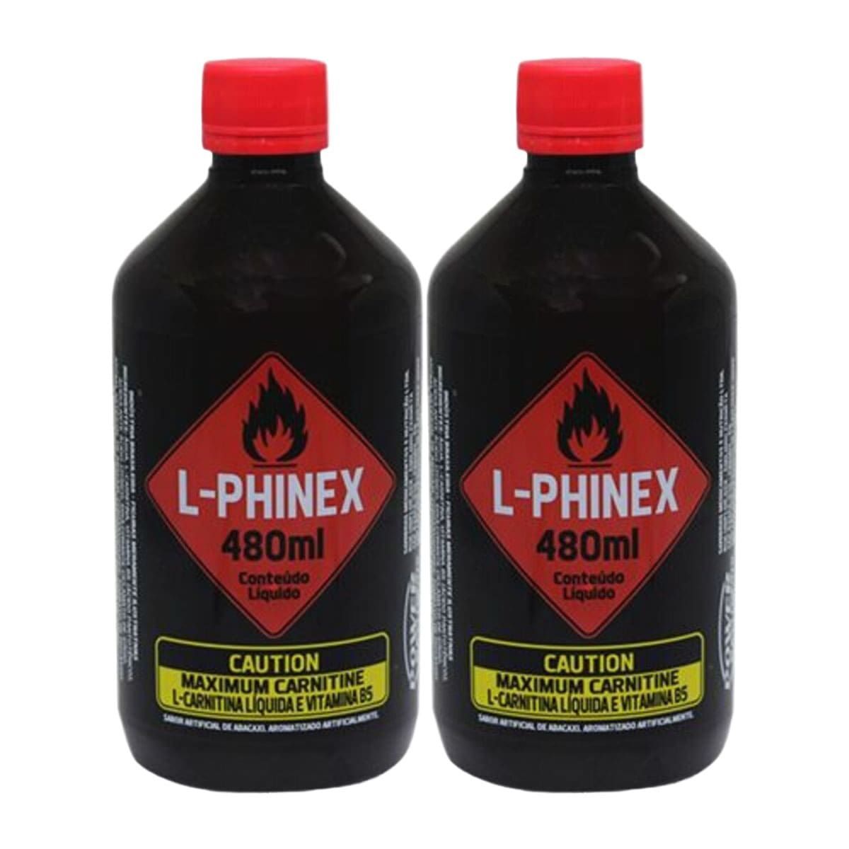 Kit 2X L-Phinex - 480ml Abacaxi - Power Suplements