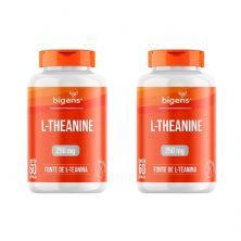 Kit 2X L-Theanine 250mg - 60 C�psulas - Bigens