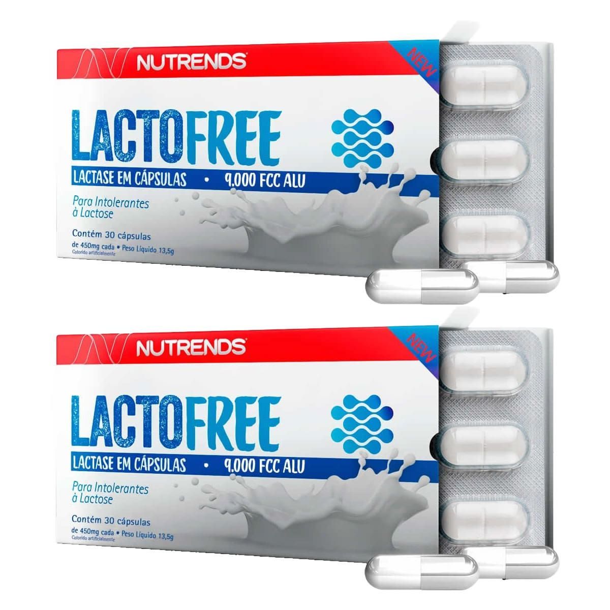 Kit 2X LactoFree - 30 C�psulas - Nutrends
