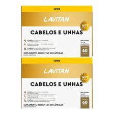 Kit 2X Lavitan Cabelos e Unhas - 60 C�psulas - Cimed