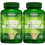Kit 2X Levedo de Cerveja  - 200 Comprimidos - Herbamed