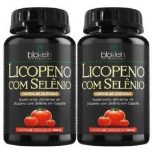 Kit 2X Licopeno e Sel�nio - 60 C�psulas - Bioklein
