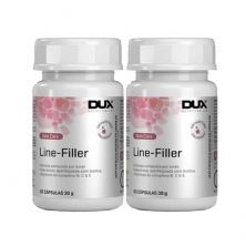 Kit 2X Line Filler Hialur�nico - 60 C�psulas - Dux Nutrition
