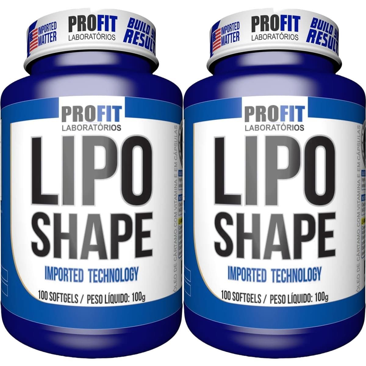 Kit 2X Lipo Shape - 100 C�psulas Softgels - ProFit