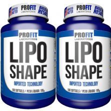 Kit 2X Lipo Shape - 100 C�psulas Softgels - ProFit