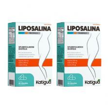Kit 2X Liposalina - 60 C�psulas - Katigu�