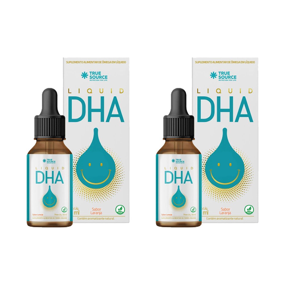 Kit 2X Liquid Dha - 30ml Laranja - True Source