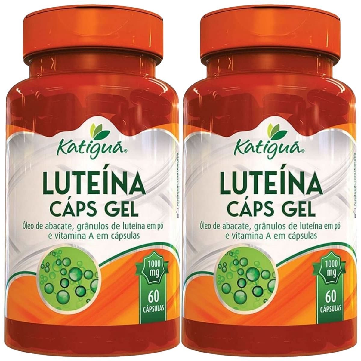 Kit 2X Luteina Caps Gel - 60 C�psulas - katigu�