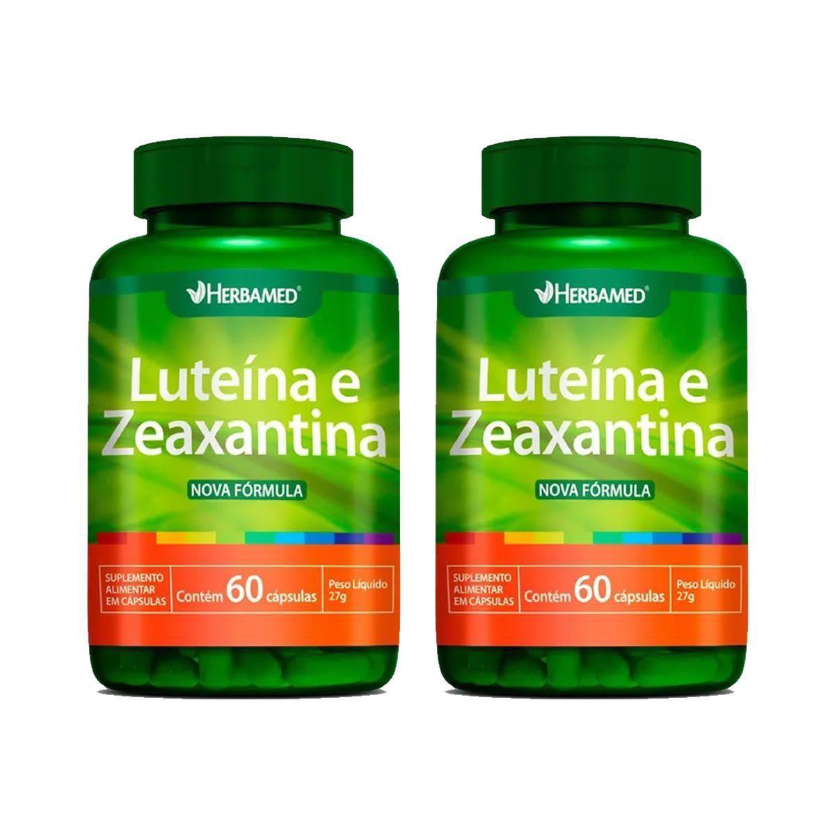 Kit 2X Luteina + Zeaxantina - 60 C�psulas - Herbamed