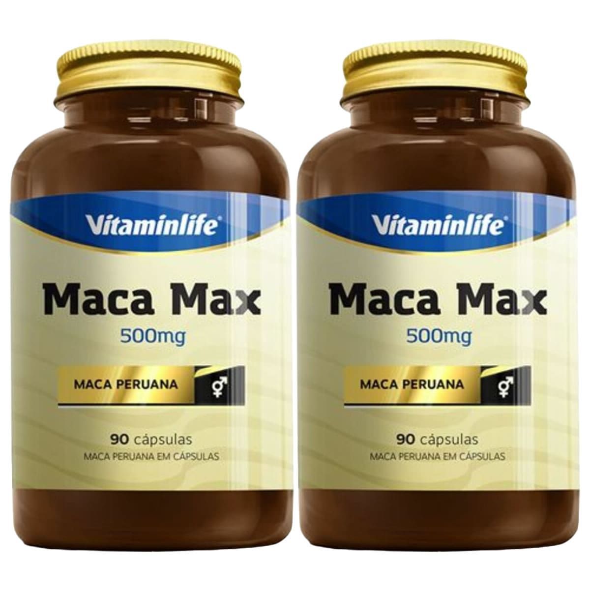 Kit 2X Maca Max Maca Peruana - 90 C�psulas - Vitaminlife