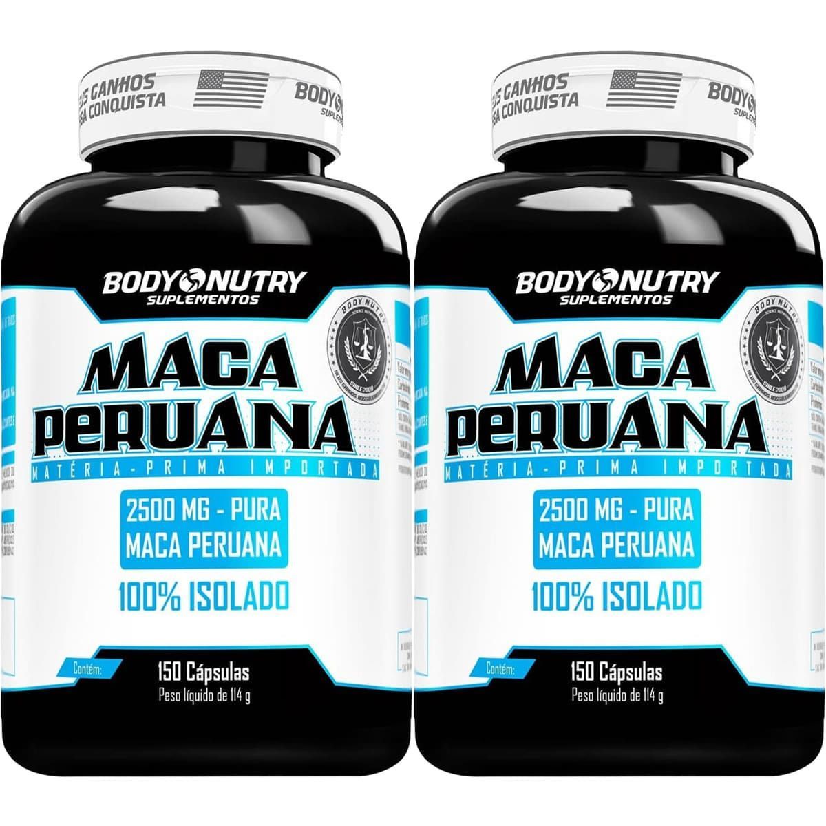 Kit 2X Maca Peruana- 150 C�psulas - Body Nutry