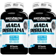 Kit 2X Maca Peruana - 60 C�psulas - Body Nutry