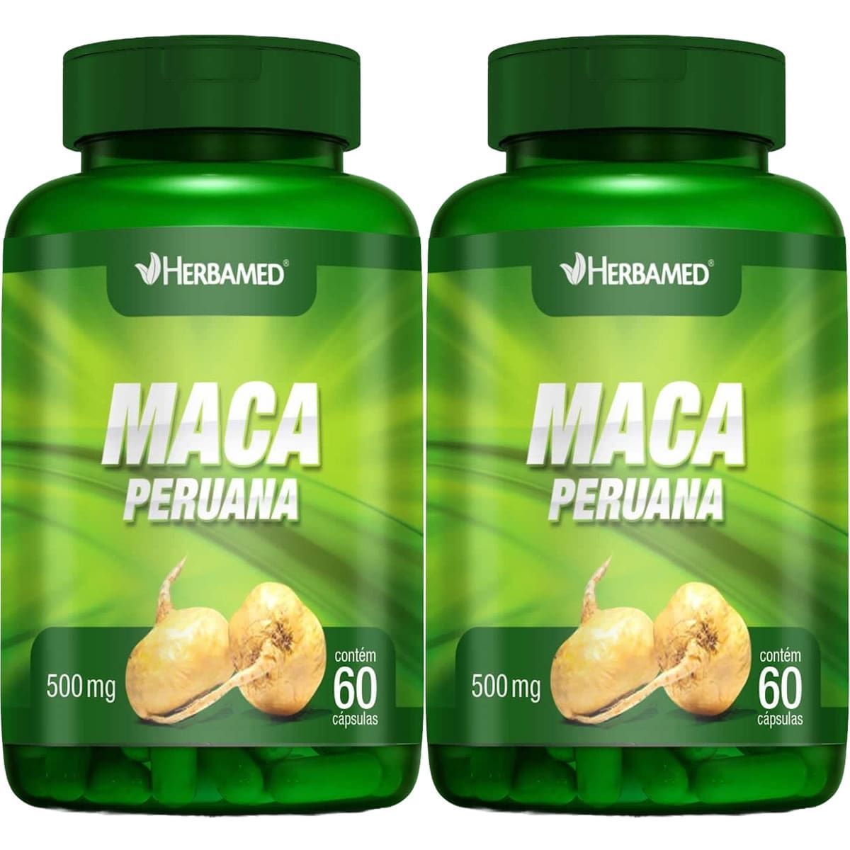 Kit 2X Maca Peruana -  60 C�psulas - Herbamed