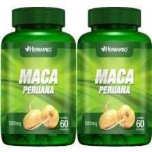 Kit 2X Maca Peruana -  60 C�psulas - Herbamed