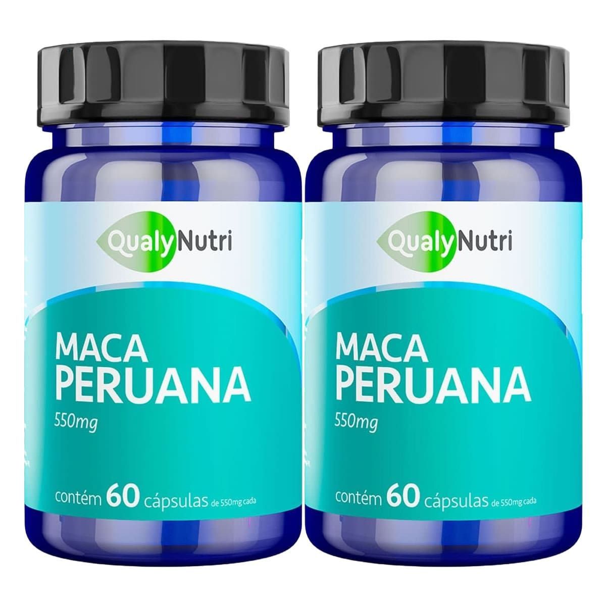 Kit 2X Maca Peruana - 60 C�psulas - QualyNutri