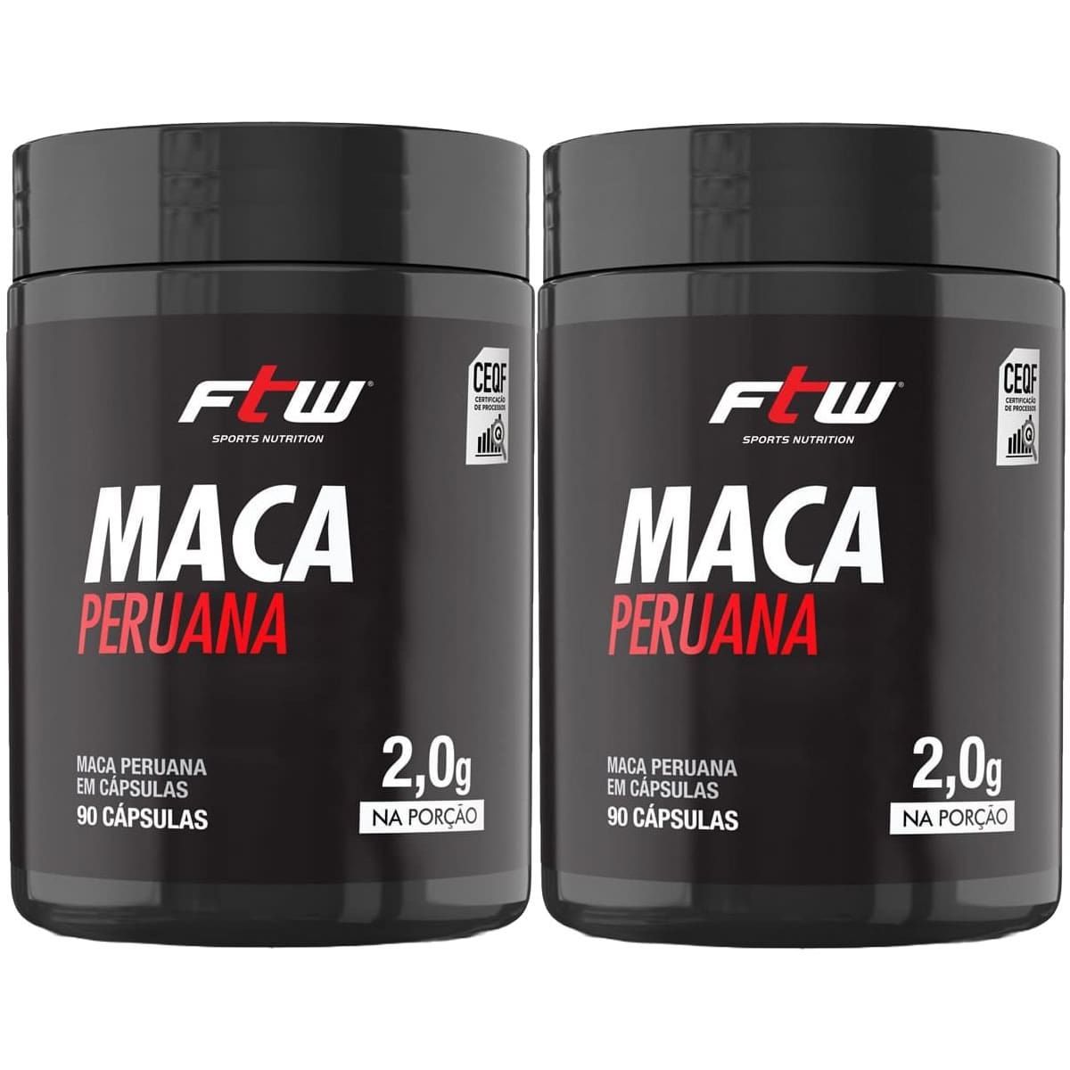 Kit 2X Maca Peruana - 90 C�psulas - FTW
