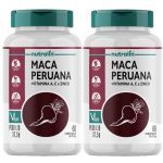 Kit 2X Maca Peruana com Vitamina A, C e Zinco - 60 Comprimidos - Nutralin