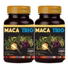 Kit 2X Maca Peruana Trio - 60 C�psulas - Color Andina