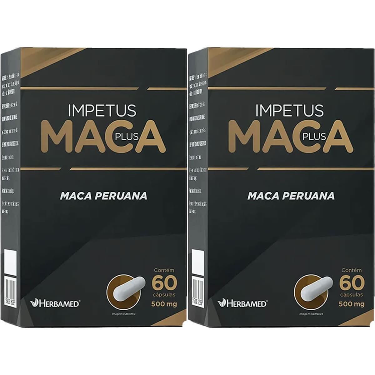 Kit 2X Maca Plus -  60 C�psulas - Herbamed