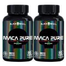 Kit 2X Maca Pure - 60 C�psulas - Black Skull