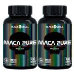 Kit 2X Maca Pure - 60 C�psulas - Black Skull