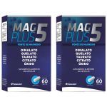 Kit 2X Mag Plus 5 - 60 C�psulas - Herbamed