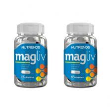 Kit 2X Magliv Vitaminas 740mg - 60 C�psulas - Nutrends