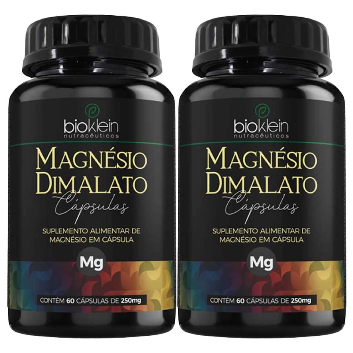 Kit 2X Magn�sio Dimalato - 60 C�psulas - Bioklein