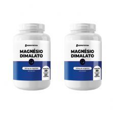 Kit 2X Magn�sio Dimalato - 60 C�psulas - NewNutrition
