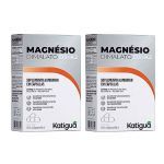 Kit 2X Magnesio Dimalato D3 + K2 - 60 C�psulas - Katigu�