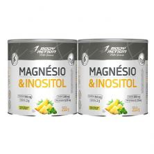 Kit 2X Magnesio & Inositol - 210g Abacaxi Com Hortel� - Body Action