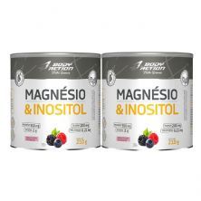 Kit 2X Magnesio & Inositol - 210g Frutas Vermelhas - Body Action