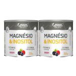 Kit 2X Magnesio & Inositol - 210g Frutas Vermelhas - Body Action