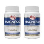 Kit 2X Magn�sio Plus - 90 C�psulas - Vitafor