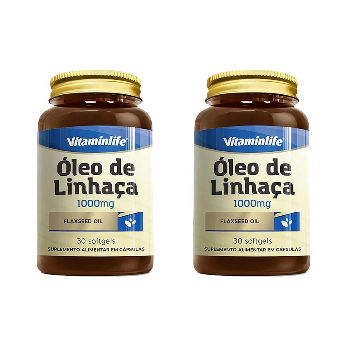 Kit 2X Magn�sio + Treonina - 60 C�psulas - VitaminLife