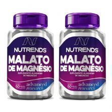 Kit 2X Malato de Magn�sio 550mg - 60 C�psulas - Nutrends