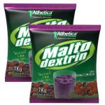 Kit 2X Maltodextrin - 1000g Guaran� c/ A�a� - Atlhetica Nutrition
