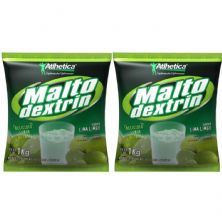 Kit 2X Maltodextrin - 1000g Lima-Lim�o - Atlhetica Nutrition