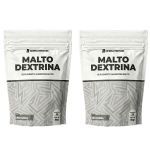 Kit 2X Maltodextrina - 1000g Refil Natural - NewNutrition