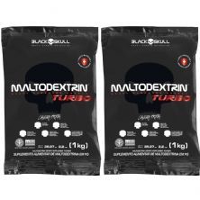Kit 2X Maltodextrina Turbo - 1000g Refil Tutti Frutti - BlackSkull