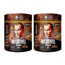 Kit 2X Maquiavel - Pr� Treino 350g Frutas Tropicais - Shark Pro