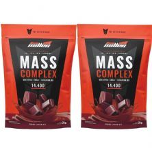 Kit 2X Mass Complex - 3000g Refil Chocolate - New Millen