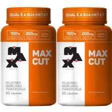 Kit 2X Max Cut - 60 C�psulas - Max Titanium