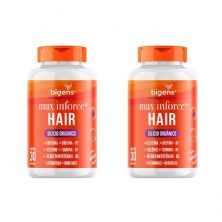 Kit 2X Max Inforce Hair - 30 C�psulas - Bigens