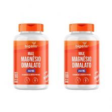 Kit 2X Max Magnesio Dimalato 350mg - 180 C�psulas - Bigens