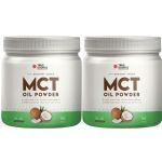 Kit 2X Mct Oil Powder - 300g  Coconut Cream - True Source