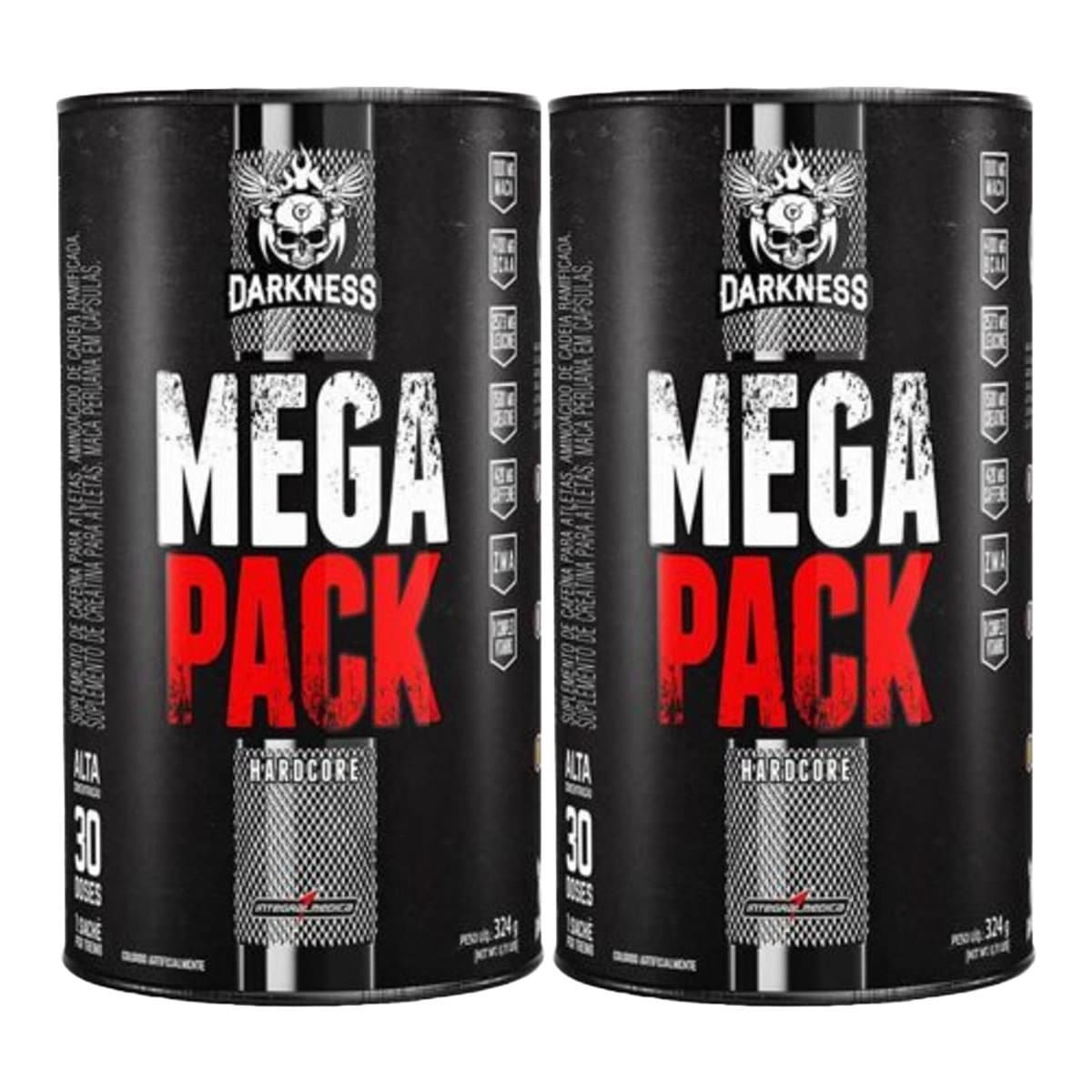 Kit 2X Mega Pack Hardcore - 30 Sach�s - IntegralM�dica