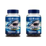 Kit 2X Megalodom Mans�o Maromba - 60 C�psulas - Shark Pro