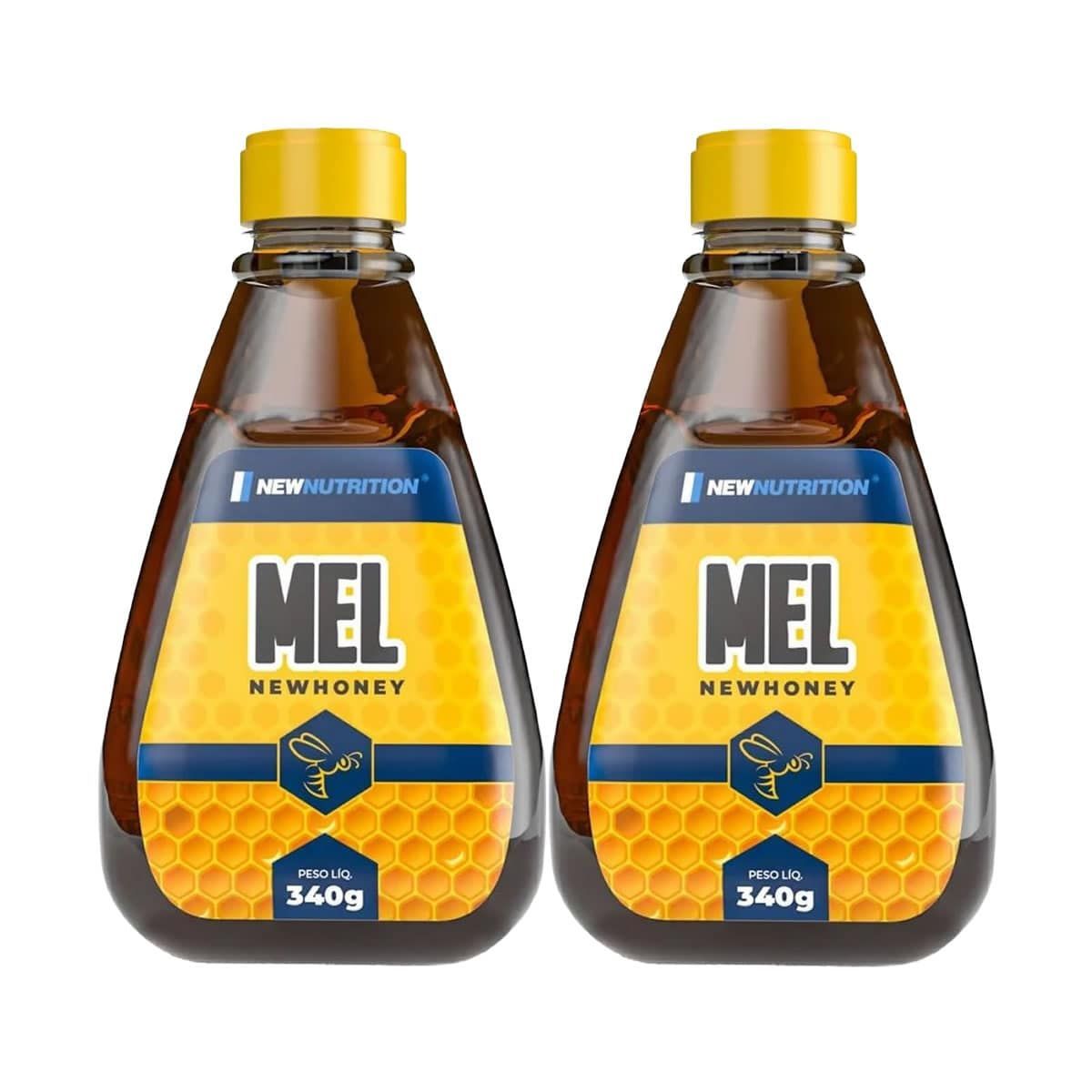 Kit 2X Mel NewHoney - 340g Natural - NewNutrition