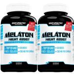 Kit 2X Melaton Night Assist - 30 C�psulas - Body Nutry